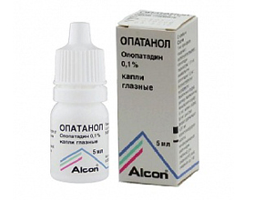 Глазные капли Опатанол от аллергии: инструкция, применение, отзывы